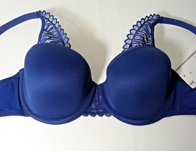 PASSIONATA IRONIC BH FR 85C EUR 70C US 32C Schalen Blau Dessous Neu