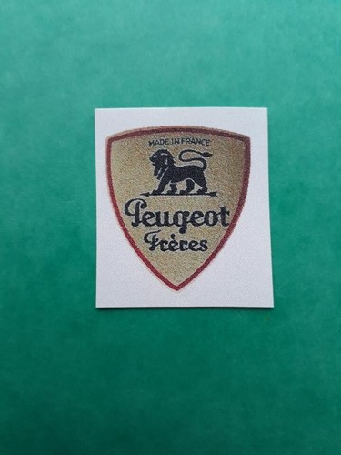 Logo décalcomanie transfert moulin à café PEUGEOT - KAFFEEMÜHLE - COFFEE GRINDER - Afbeelding 2 van 2