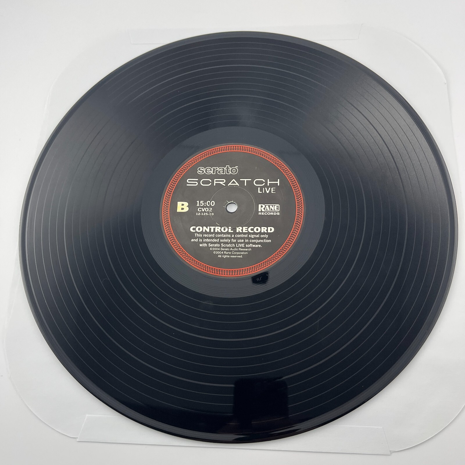 Rane Serato Scratch LIVE SE Control Vinyl Records PAIR + Technics 1200