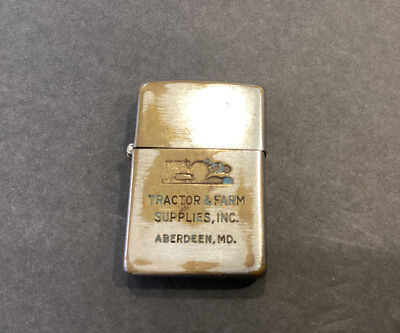 1940s 3 Barrel Zippo Lighter Tractor & Farm Supplies 1940s 3 Barrel Zippo Lighter Tractor & Farm Supplies