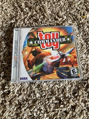 Toy Commander - Sega Dreamcast CIB with manual - TESTED