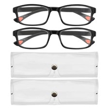 2 Pcs Auto Focus Glasses, Automatic Zoom Reading Intelligent Self Adjusting