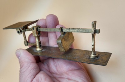 Rare Antique Samuel Morden Balance Scale Unusual Scales