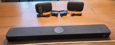 Polk Audio React Soundbar+SR2 Wireless Surround Lautsprecher Set 5.0 Top Zustand