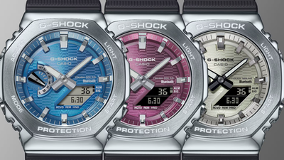 CASIO G-SHOCK GBM-2100A-8BJF Metal Covered Octagon Men's Solar