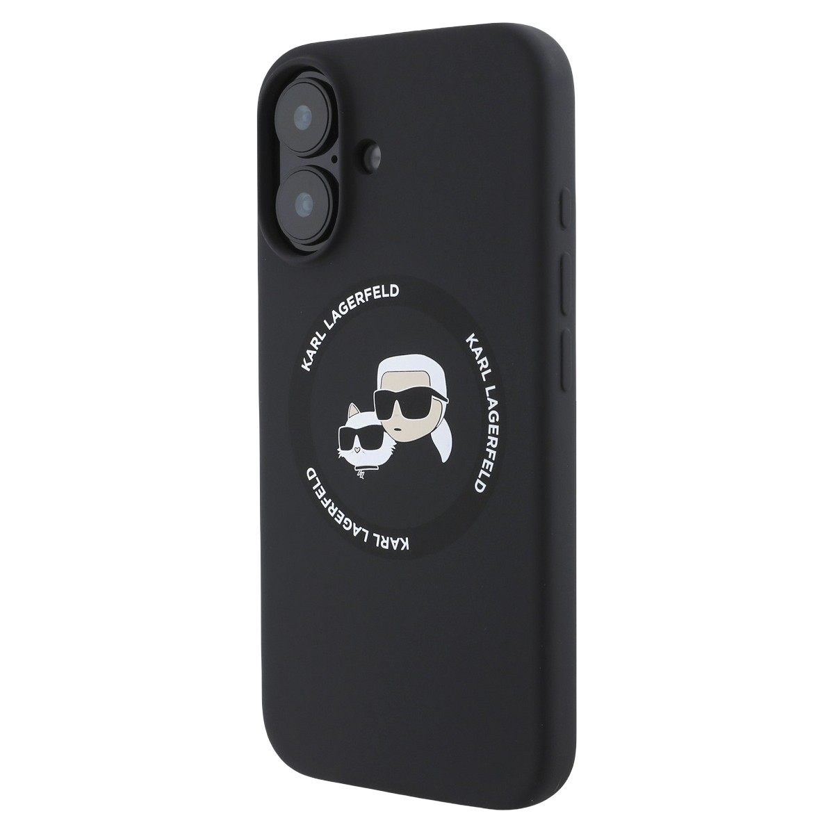 Coque iPhone 16 chic Karl et Choupette pour les sorties et le quotidien
