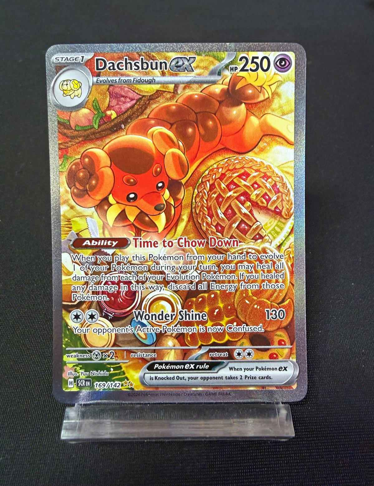 Pokémon TCG Dachsbun ex 169/142