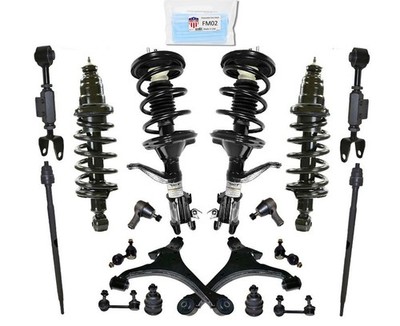 Front & Rear Complete Strut Control Arms Tie Rods Links Fits 2003-2011 Element