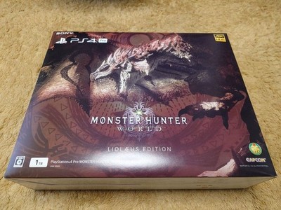 PS4 Pro Monster Hunter World Rathalos Edition 1TB Console Boxed