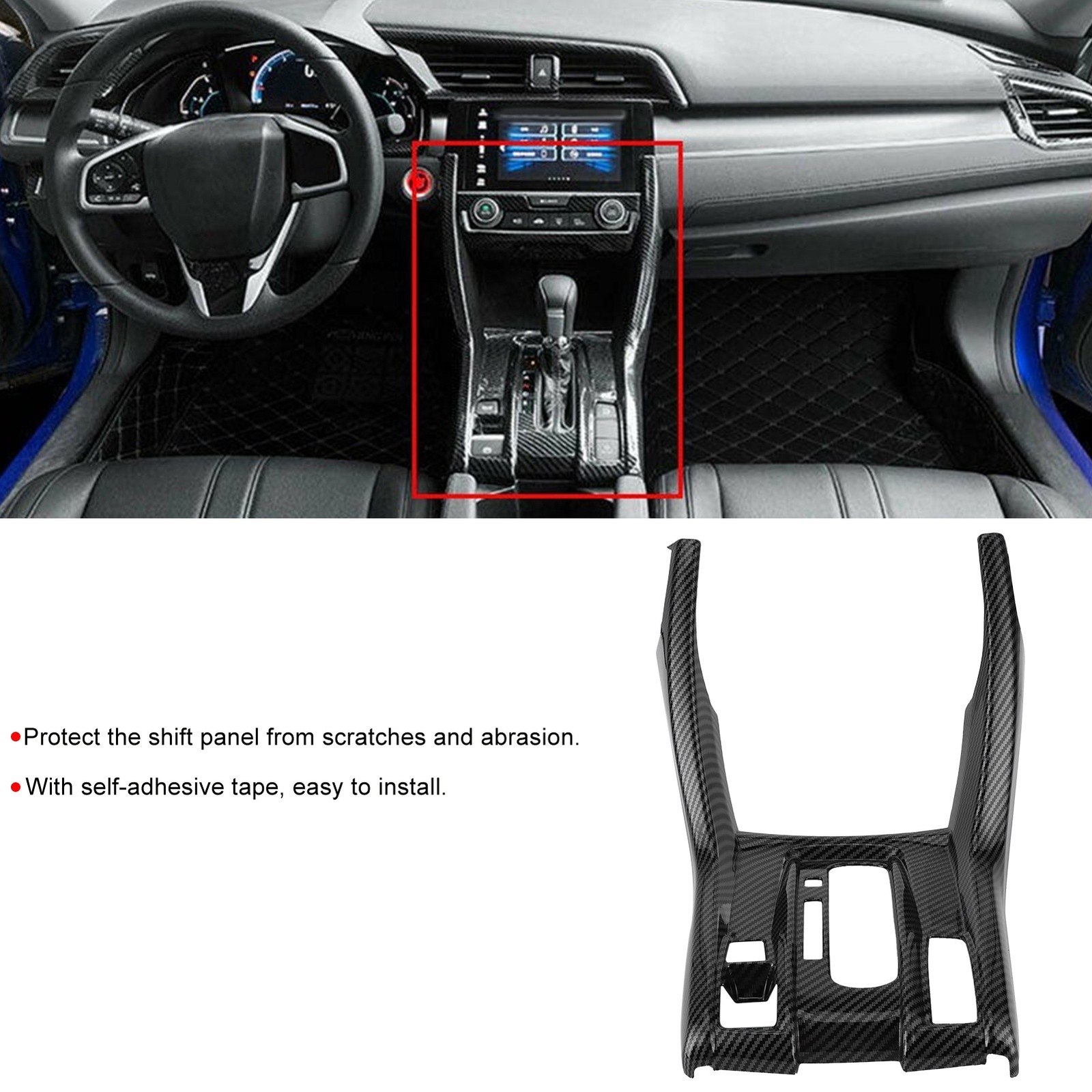 Stylish Gear Shift Panel Trim For 2016+ Recommended