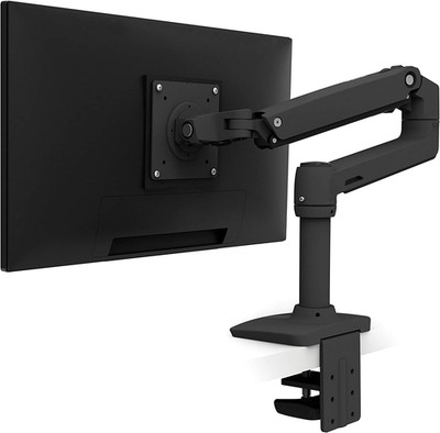   LX Monitor Arm, Single Monitor Desk Mount   Fits Flat Curved Ultrawide Compute