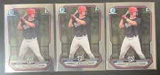 Sam Petersen #BCP-122 | 2026 Bowman 1st Bowman Chrome Lot x3 - Nationals