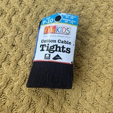 Cotton Cable Tights Dance Leotards Vintage McKids McDonald's Kids Girls 7-10