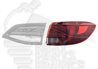Feu arrière-droit extérieur LED d'une finition haut de gamme pour Opel Astra K Break