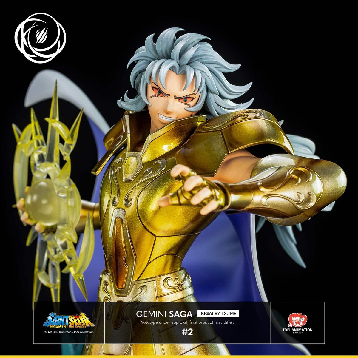 TSUME ART Saint Seiya Gemini Saga Ikigai ⅙ Scale Statue Figure