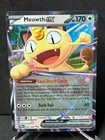 Pokemon Meowth ex 062/088 Perfect Order Double Rare Holo Pokemon Near Mint