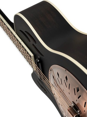 Ortega Guitars 6 String Americana Series Left-Handed Acoustic-Electric Resona...