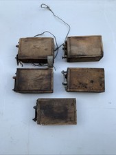 Lot Of 5 Vtg Antique Ford Model T Ignition Coils Buzz Box Hot Spark Hit Miss