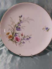 Prunkteller Teller Servierteller Weimar Porzellan Beate 530  Durchmesser 32 cm