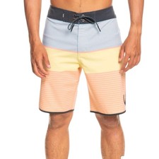 Quicksilver SurfSilk Tijuana 19" BoardShorts, Peach Pink, Men's Size 38