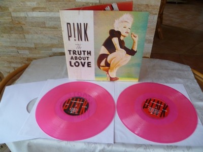 P!NK''The Truth About Love''2LP-GERMANY LIMITED EDITION Pink Translucent+CD-2012