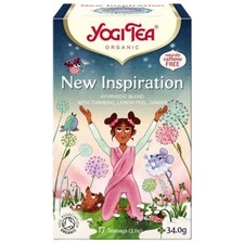 Yogi Tea New Inspiration Tè con curcuma, scorza di limone e zenzero - 17 bustine