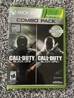 Call of Duty: Black Ops 1 & 2 (Microsoft Xbox 360, 2015)