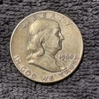 1960 Silver Ben Franklin Half Dollar