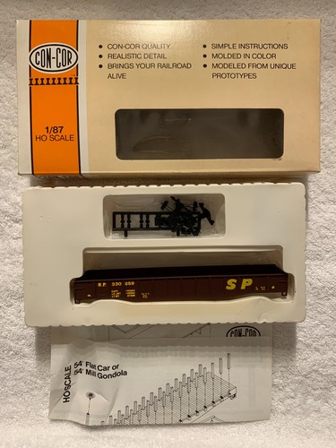 Kit de góndola Con-Cor escala HO Southern Pacific (esquema de fusión) 54' Mill #330259 | Zustand: New