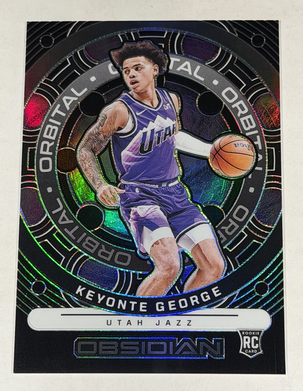 2023-24 Obsidian Basketball - Keyonte George - Orbital 61/99 - RC