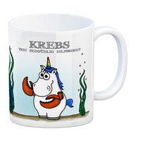 Honeycorns Kaffeebecher Mit Sternzeichen Krebs Motiv Tasse Kaffeetasse Becher
