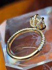 2.01 Ct Pear, IGI Cert, SI2 Natural Diamond, 18k Yellow Gold Engagement Ring 5.5 — photo 6