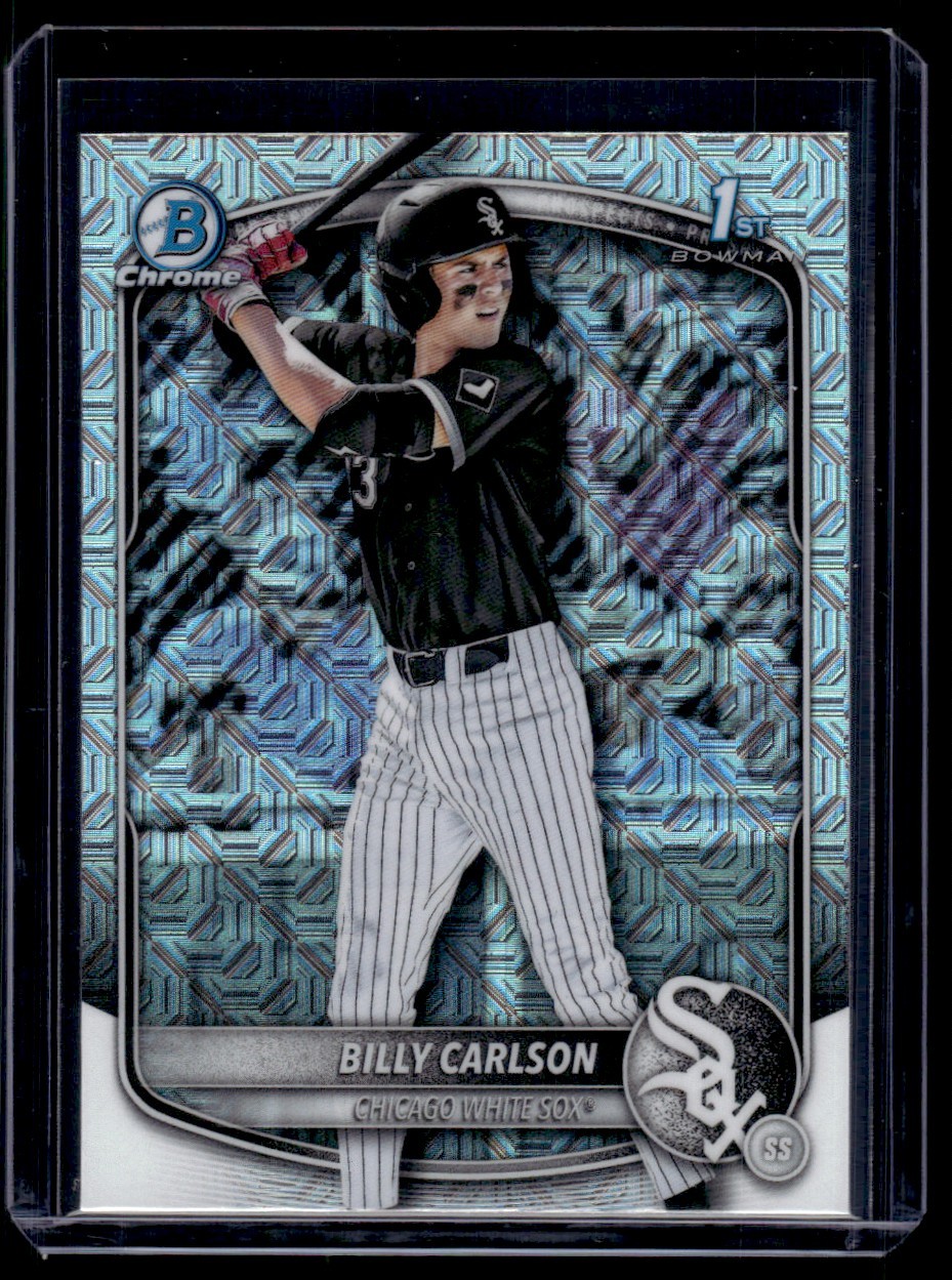 2025 Bowman Draft Chrome MOJO Billy Carlson Chicago White Sox #BDC-10