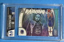 2020 PANINI DONRUSS OPTIC RAINING 3S #5 STEPHEN CURRY HGA 9.5