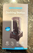 GRAUGEAR M.2 NVMe SATA PCIe SSD Enclosure Adapter Docking Station with Black