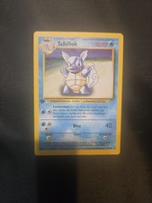Pokémon TCG Wartortle Schillok Base Set 1st Edition 42/102 Uncommon Card German