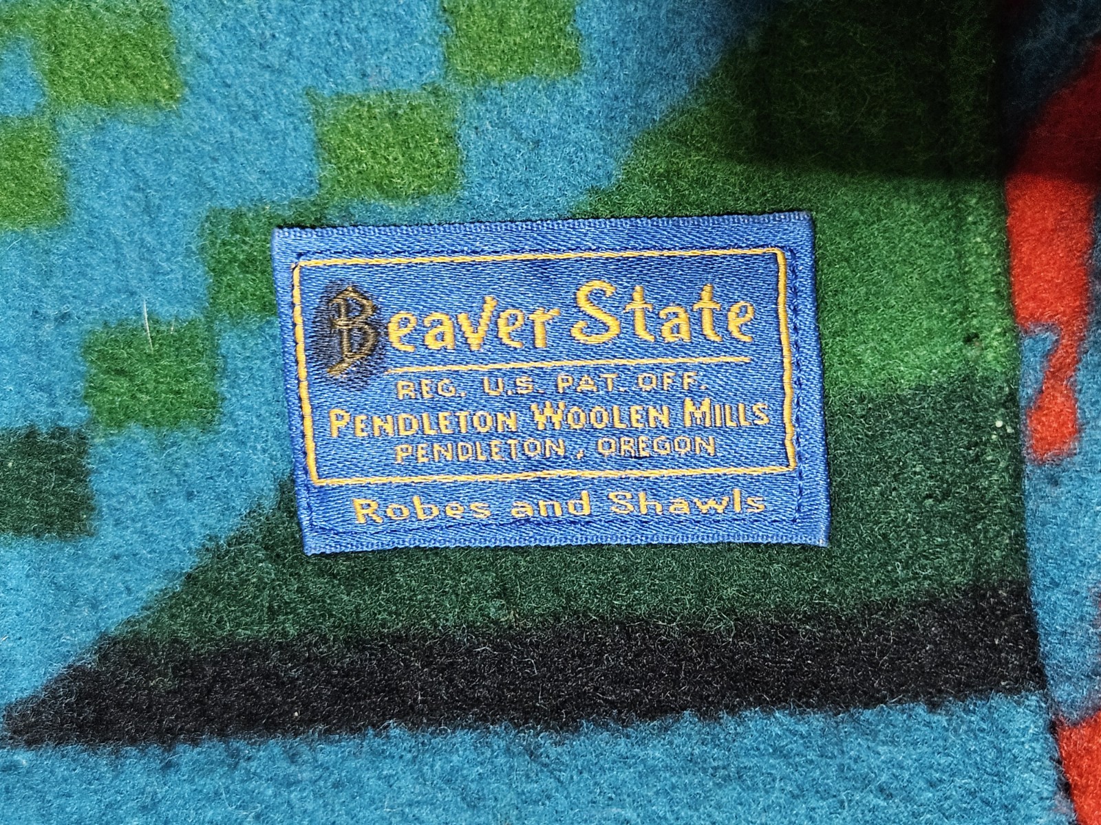 70s PENDLETON Beaver State High Grade Western Wea… - image 12