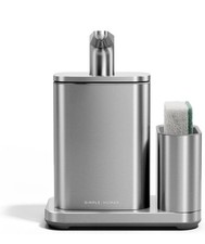Simplehuman Pulse Pump with Sponge Caddy, 16 Oz Manual Dish Soap Dispenser for K