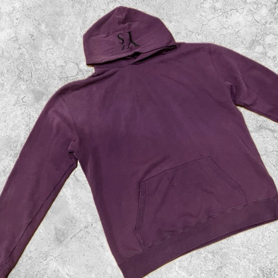Y’s for Men by Yohji Yamamoto Purple Hoodie Size 4 Oversized Japan - Image 3 of 4