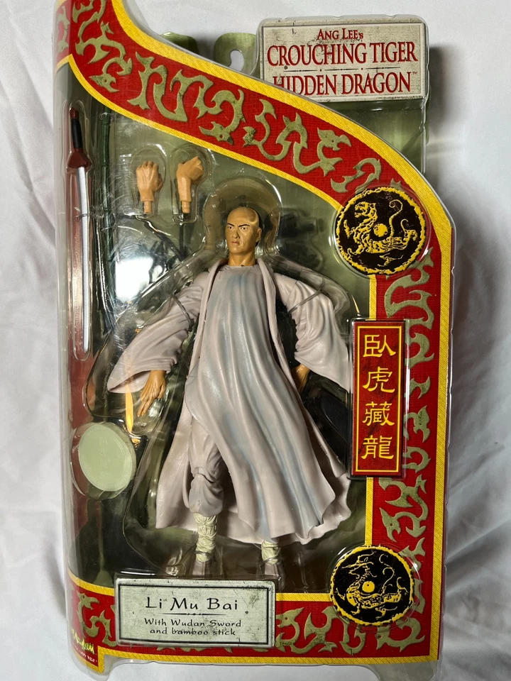 Figura Asilo Arte Dragón Oculto Tigre Agachado Li Mu Bai - TOTALMENTE NUEVO Foto 2 de 4