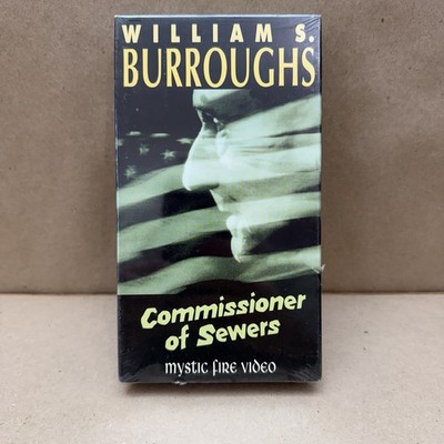 William S. Burroughs - Commissioner of Sewers (VHS, 1990) Brand New Never Opened