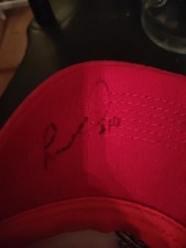 2023 Harrisburg Senators Signed hat/cap Autographs Joel Peguero amd Alex Troop