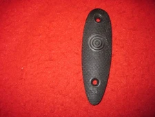 Unbranded Diamond Checkering Black Plastic buttplate