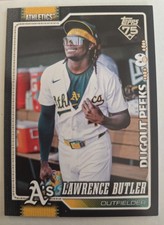 2026 Topps Series One Celebration Lawrence Butler Dugout Peeks SSP #324 /10