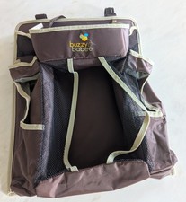 Brown Buzzy Babee Diaper Organizer Caddy Pac N Play Playard Changing Baby