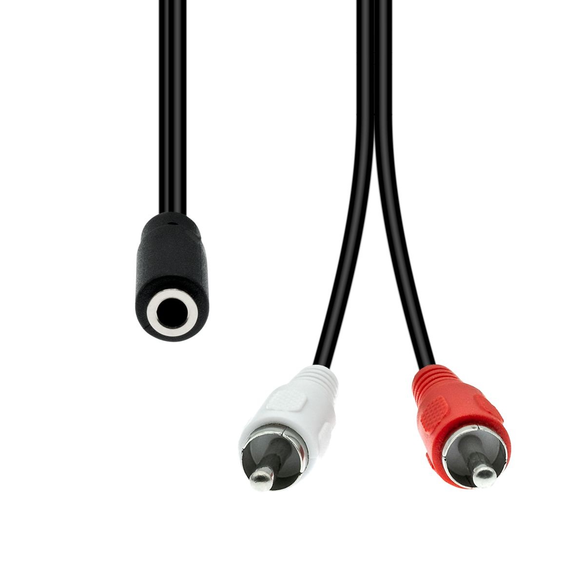 ProXtend M3F2XRCA-002 3-Pin to 2 x RCA Cable F-M