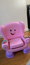 Title Fisher Price Laugh  Learn Pink Smart Stages Chair Baby Toddler