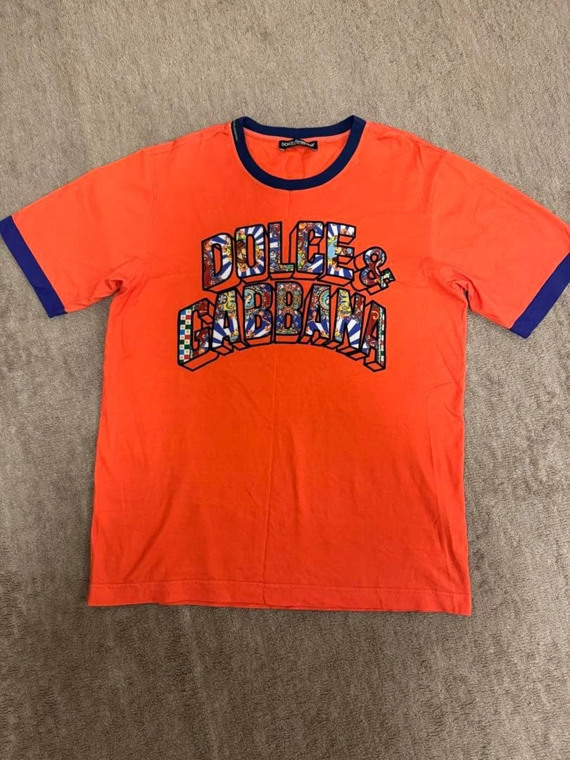 DOLCE & GABBANA オレンジ Tシャツ Dolce&Gabbana Orange Shirts for Men for sale | eBay