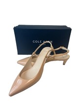 ZAPATOS COLE HAAN JULIANA TACÓN BAJO 45 ROSA CAÑÓN MUJER TACÓN GATITO Talla 7.5 M