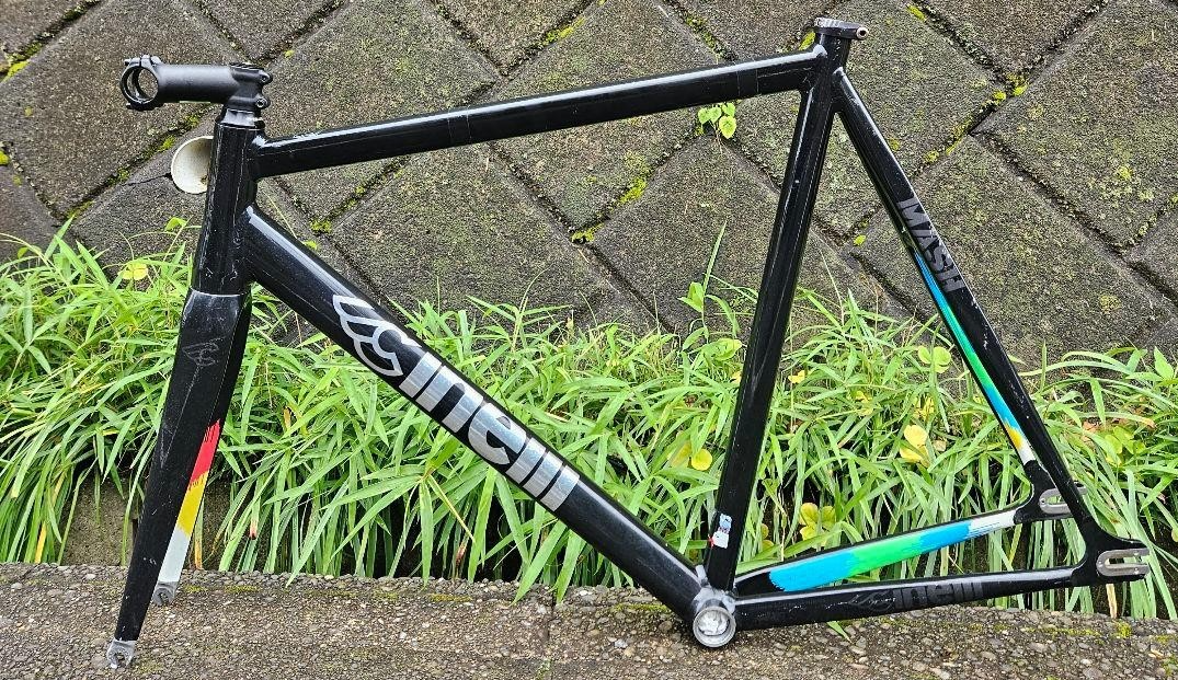 CINELLI MASH 2014 histogram ピストバイク XL Cinelli MASH Histogram XL Track Frameset Fixed Gear Steel Bicycle